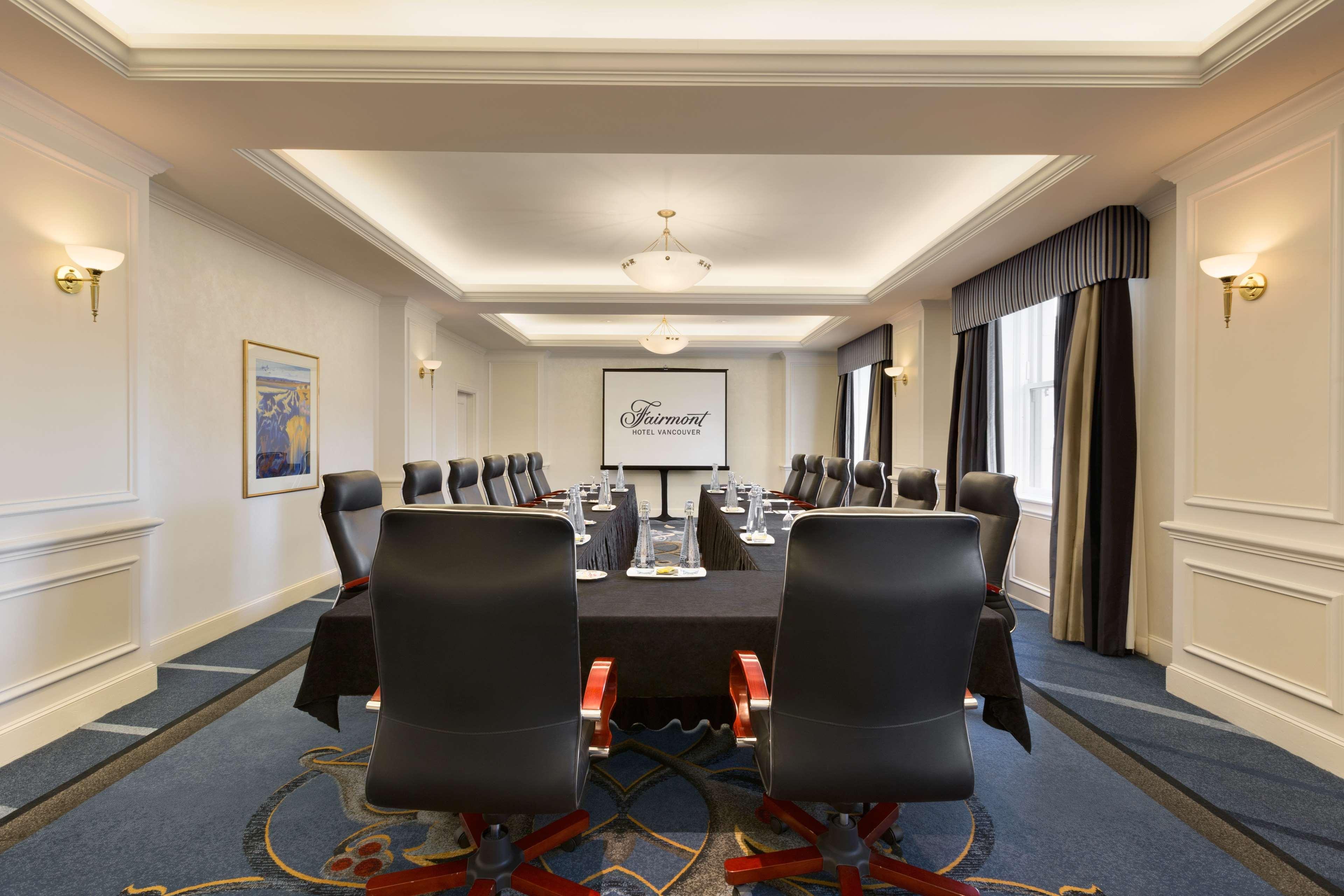 Fairmont Hotel Ванкувър Екстериор снимка Meeting room