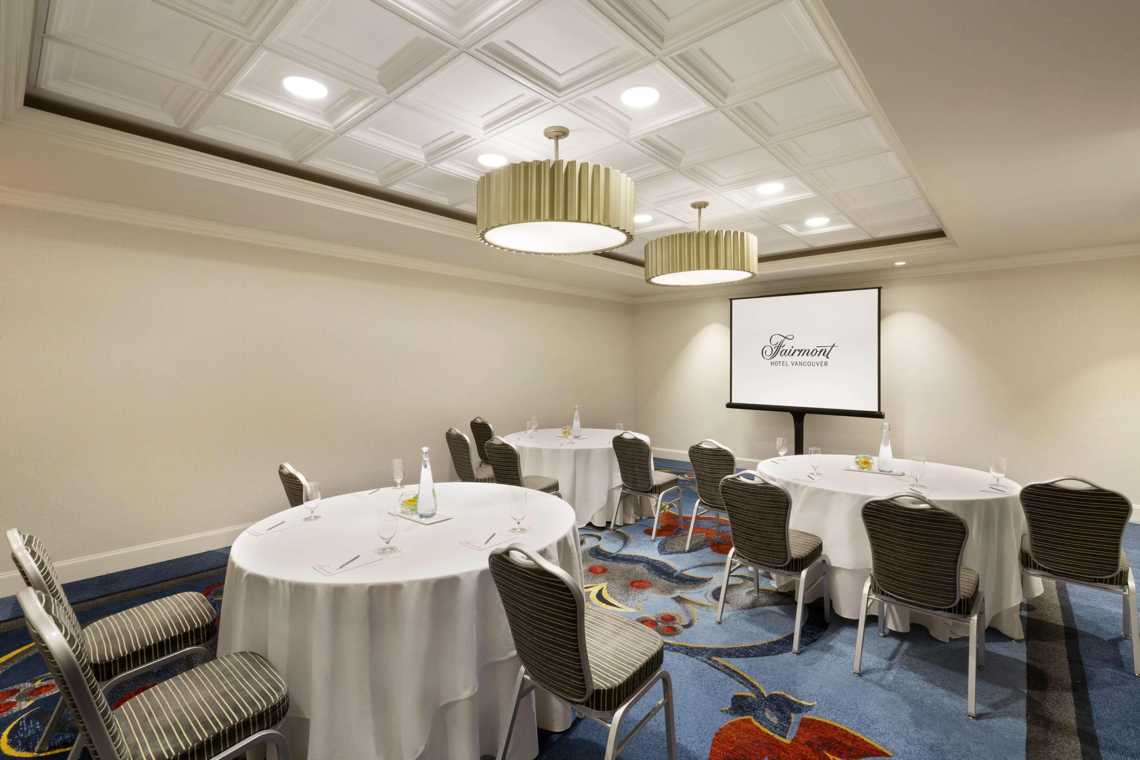 Fairmont Hotel Ванкувър Екстериор снимка Meeting room
